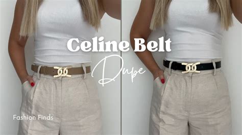 celine belt fake|celine dupe belt.